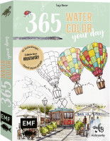 365 – Watercolor your day – Entdecke deine Kreativität! (Tanja Werner ) | EMF Vlg.