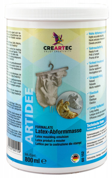 Art Idee Formalate Latex-Abformmasse