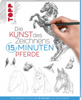 Kunst des Zeichnens Pferde