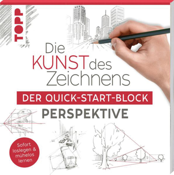frechverlag Die Kunst des Zeichnens - Quick-Start-Block Perspektive