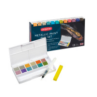 Derwent Metallic Paint Pan 12