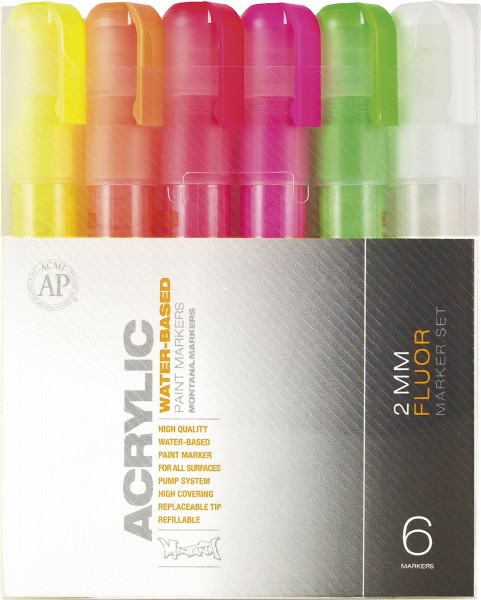 Montana Acrylic Marker Fluor-Set