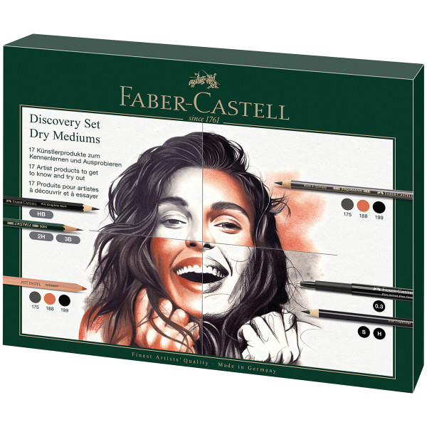 Faber-Castell Discovery Set Dry Mediums