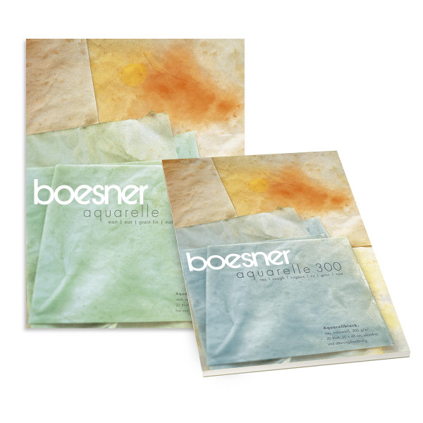 boesner – Aquarelle 300 Profi-Aquarellblock