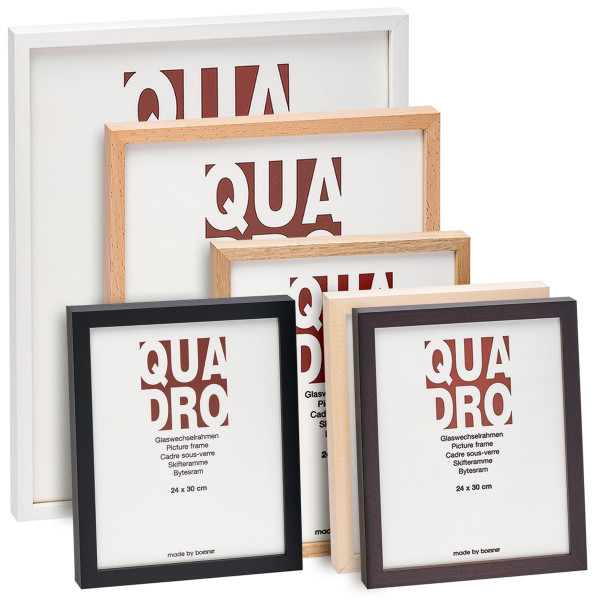 boesner Quadro laqué sous-verre