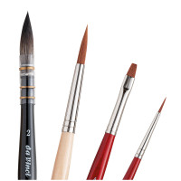 Da Vinci Urban Watercolor Journey Pinsel-Set