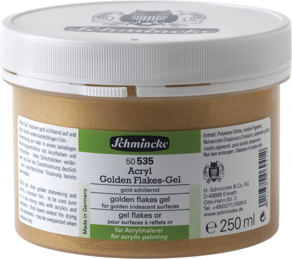 Schmincke Golden Flakes Gel