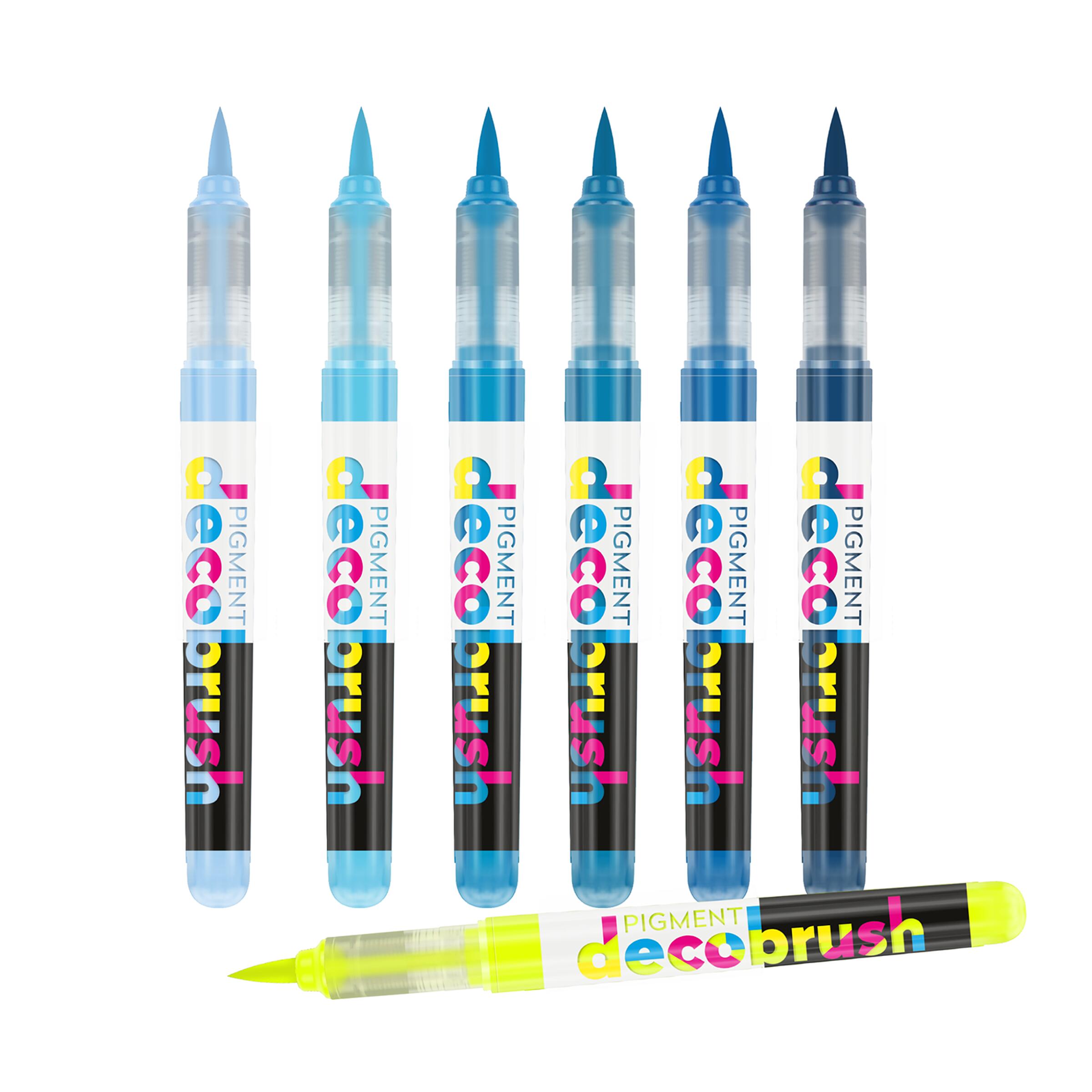 Karin PIGMENT decobrush Pastel Colors Collection, 29C7, 12 pezzi (1 pezzo