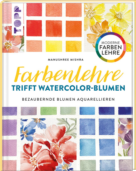 frechverlag Farbenlehre trifft Watercolor-Blumen