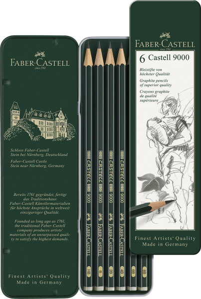 Faber-Castell Castell 9000 Art-Set, klein