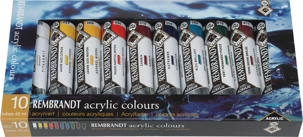 Royal Talens – Rembrandt Set de peintures acryliques