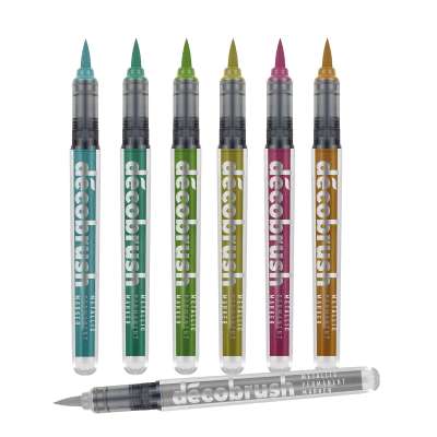 Karin PIGMENT decobrush PROFESSIONAL Set 60 pcs. (color collections: Basic, Passion, Violet-Blue, Nature, Nude), KAR29C9