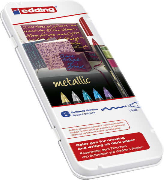 Edding® 1200 Metallic Pen