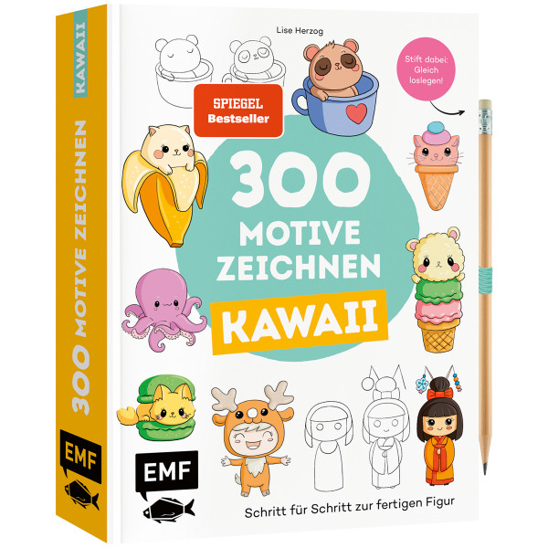 Edition Michael Fischer 300 Motive zeichnen - Kawaii