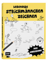 Lebendige Strichmännchen zeichnen – Das Workbook (Andreas Tschudin) | Edition Michael Fischer