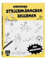 Lebendige Strichmännchen zeichnen – Das Workbook (Andreas Tschudin) | Edition Michael Fischer