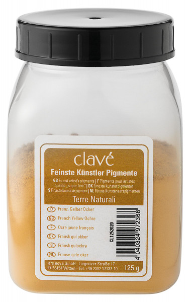 Clavé Terre Naturali Feinste Künstlerpigmente