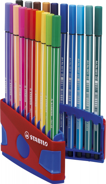 Stabilo Pen 68 Color Parade Sortiment in Box