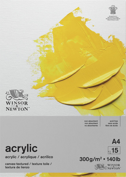 Winsor & Newton Bloc acrylique