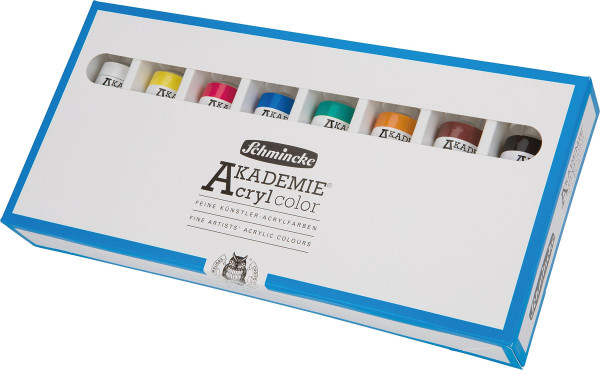 Schmincke – Akademie Acryl Color Assortiment de base