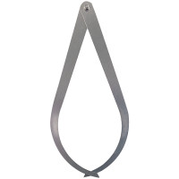 Ars Nova Bauchzirkel aus Stahl