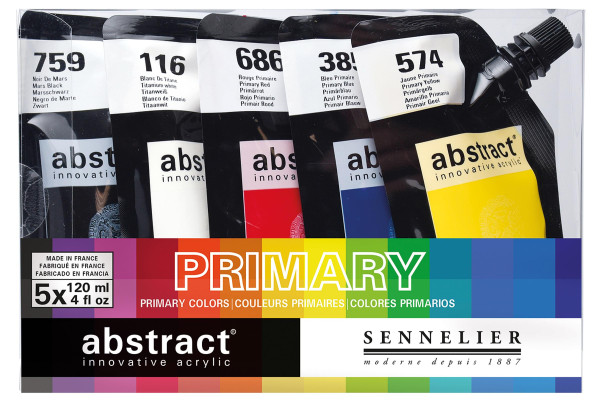 Sennelier – Abstract Se de couleurs primaires