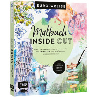 Malbuch Inside Out: Watercolor Europareise | EMF Vlg.