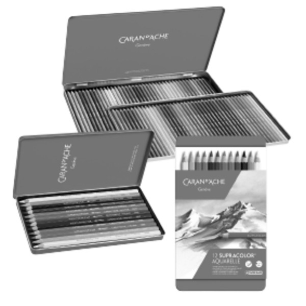 Caran d'Ache Classic Supracolor Soft-Set | Metalletui