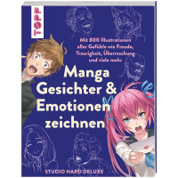 Manga Gesichter & Emotionen zeichnen | Studio Hard Deluxe | frechverlag 2024
