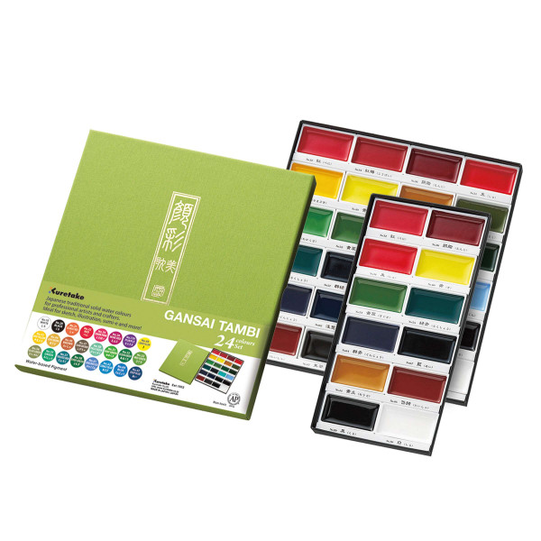 Kuretake Gansai Tambi Aquarellfarben-Set