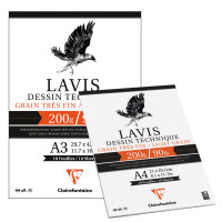 Clairefontaine Lavis Technisches Zeichenpapier | Block