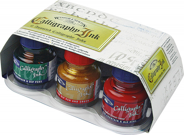 Winsor & Newton Kit d'encres de calligraphie