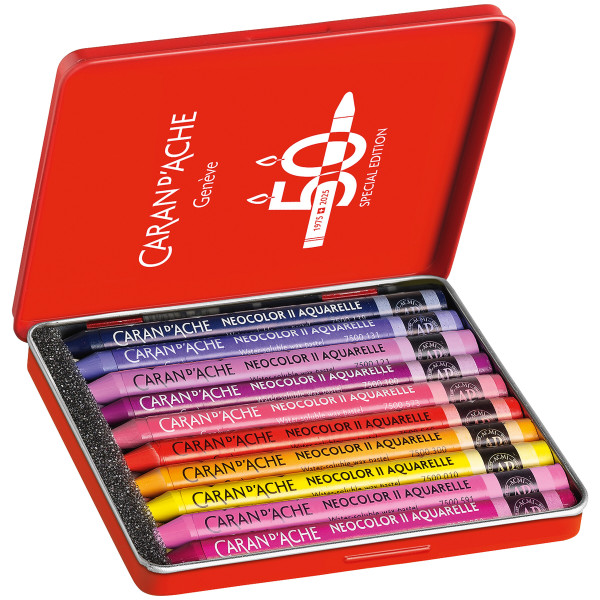 Caran d'Ache Neocolor II® Aquarelle 50 ANS