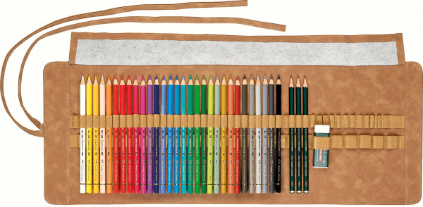 Faber-Castell Set de crayons de couleur pour artistes Polychromos