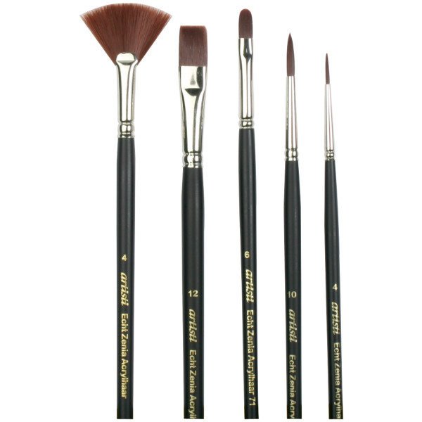Artisti Set Nr. 72 mit 5 Pinseln