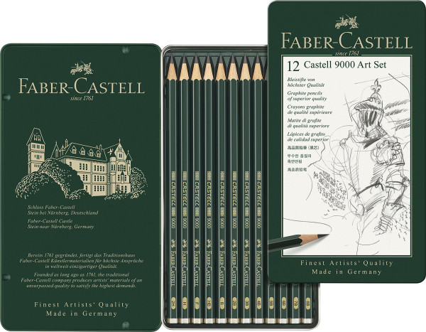 Faber-Castell Castell 9000 Set d'art