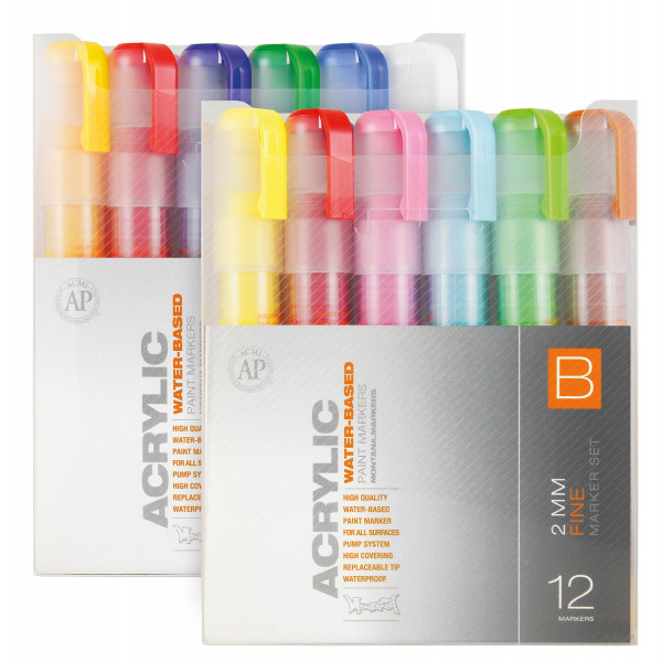 Montana Acrylic Marker-Set A und B