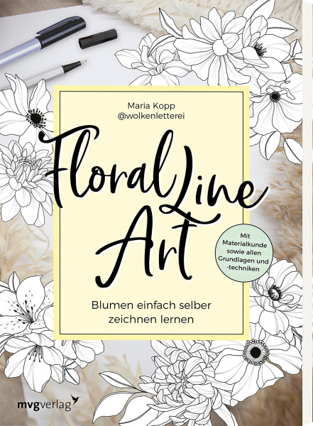 mvg Verlag Floral Line Art