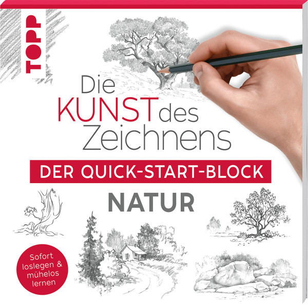 frechverlag Die Kunst des Zeichnens Natur. Der Quick-Start-Block
