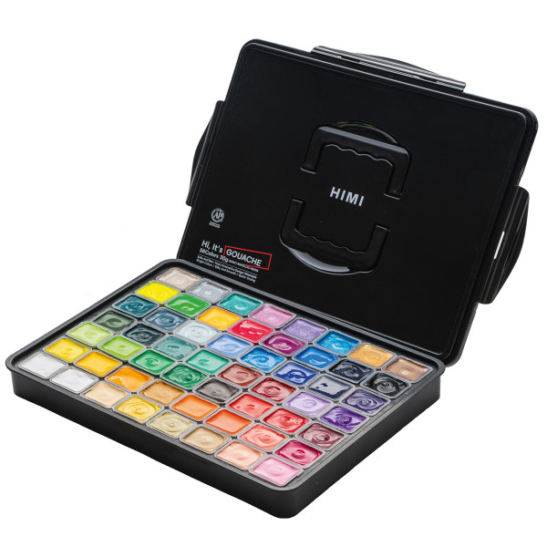 HIMI Jelly Cup Gouache, 56er-Set