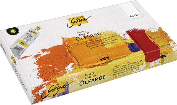 Kreul Solo Goya Ölfarben-Set | 8 x 55 ml