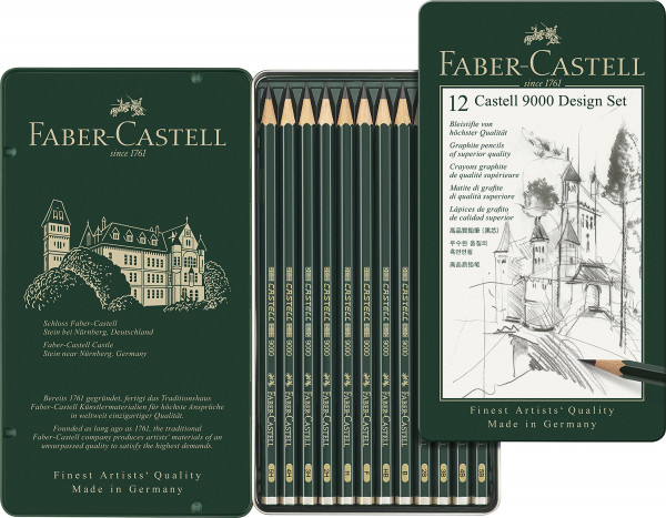 Faber-Castell Castell 9000 Set design