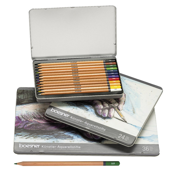 boesner Set de crayons à aquarelle d'artiste