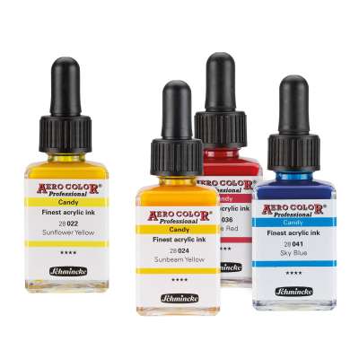 Tinta aerógrafo Schmincke Aero Color - série Standard extra fina