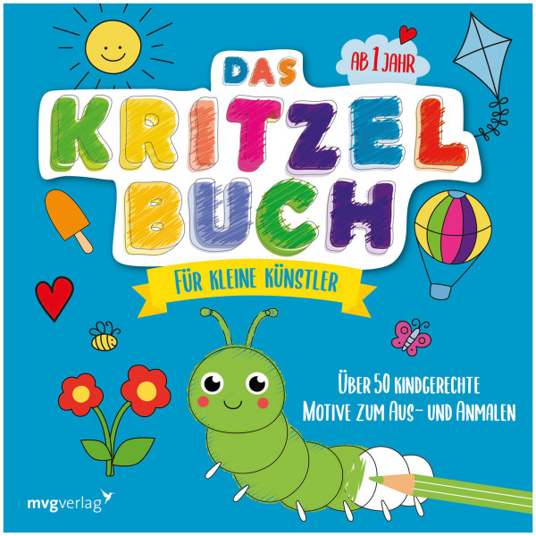 mvg Verlag Das Kritzelbuch für kleine Künstler