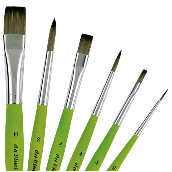 Da Vinci Set de pinceaux Fit Synthetics