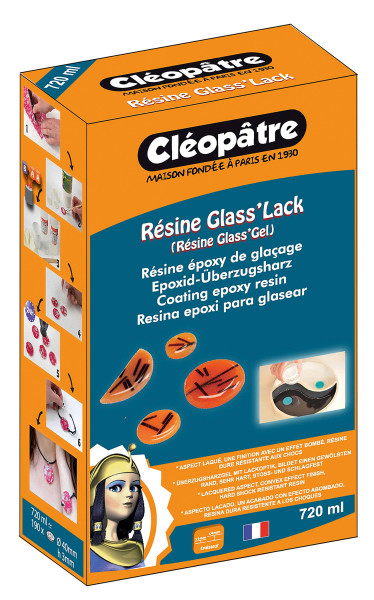 Cléopâtre Résine Glass‘ Lack
