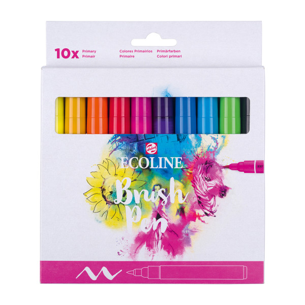 Royal Talens – Ecoline Brush Pen set de couleurs primaires