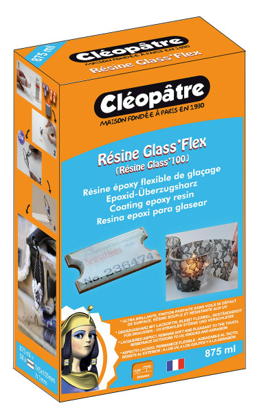 Cléopâtre Résine époxy flexible de glaçage