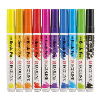 Set: 10 Farben | Talens Ecoline Brush Pen
